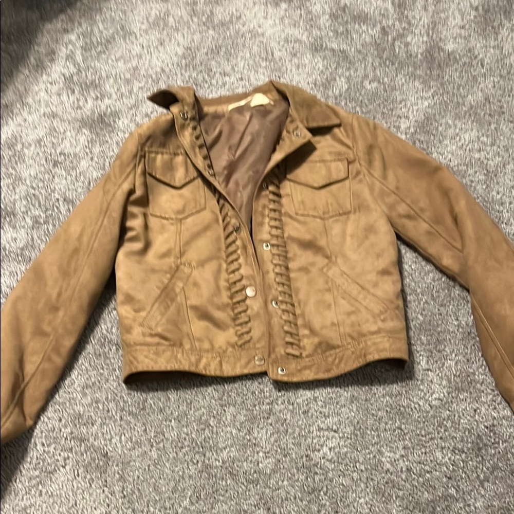 Brown Suede Jacket
